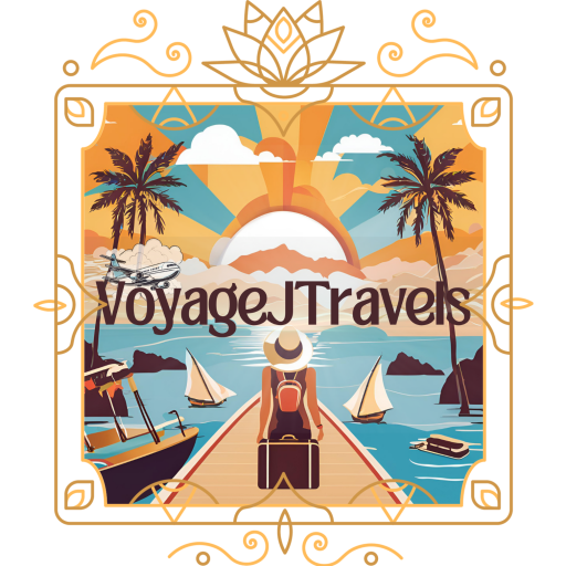 Voyage JTravels Official Logo - Your Gateway to the World: Crafting Unforgettable Journeys Tailored Just for You! Voyage JTravels: Where Memories Begin. Experience travel with true peace of mind—start your journey with us.