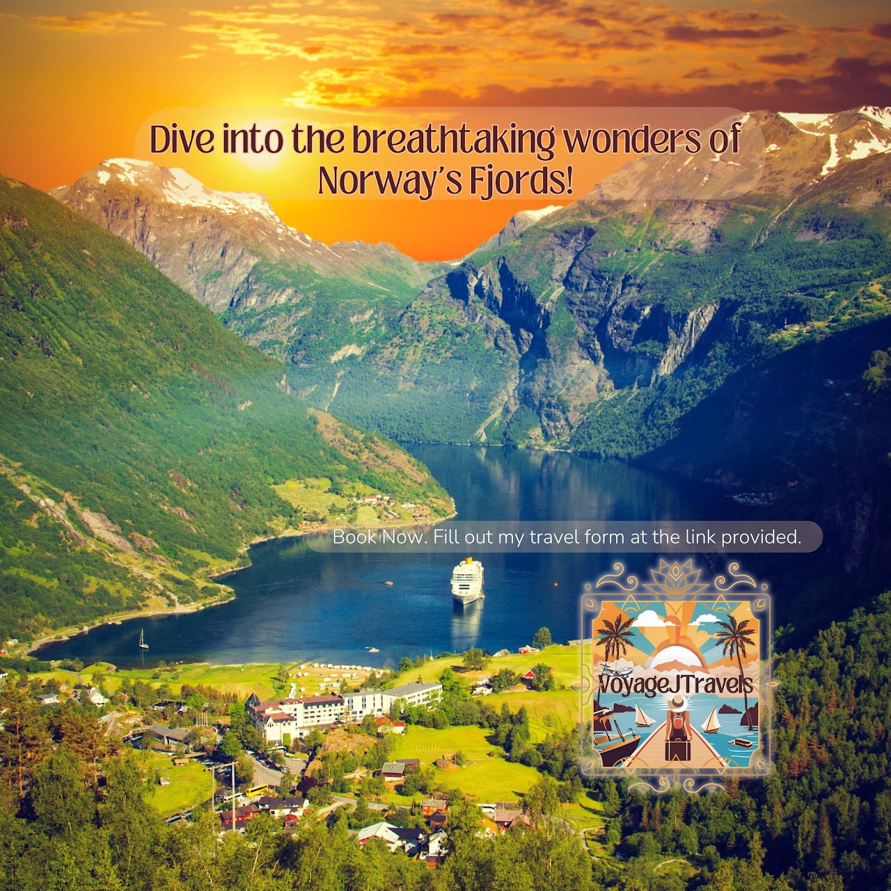 ✨️🤩✨️ Monday Motivation: Finding Yourself in the Fjords of Norway ✈️