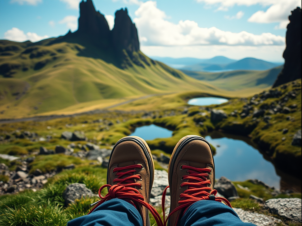 Isle of Skye: This magical island boasts dramatic landscapes, including the Old Man of Storr, the Quiraing, and the Fairy Pools. Hiking boots are a must! 🥾