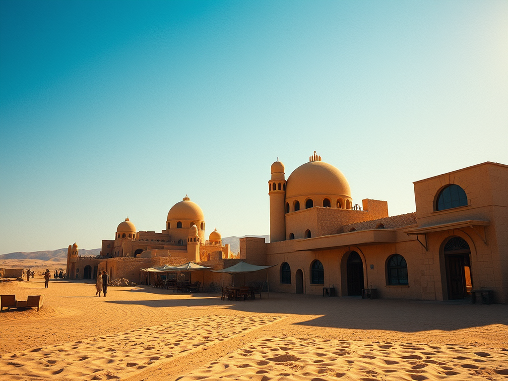 Cinematic History: Iconic sites on Djerba doubled as locations in the original Star Wars trilogy—walk the sands of “Tatooine” and visit the legendary Mos Eisley cantina set in Ajim!