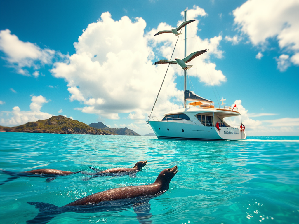 Tuesday Tales-Enchanting Encounters: Sailing Through the Galápagos Islands 🌊