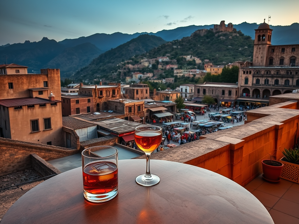 On my last trip to Albania, I found myself sipping rakia—a potent local brandy—on a terrace overlooking the sprawling expanse of Gjirokastër. As the sun dipped below the horizon, coloring the ancient stone town in shades of amber, I felt a heartwarming connection to a land that tells stories through its crumbled fortresses and lively markets. ✨