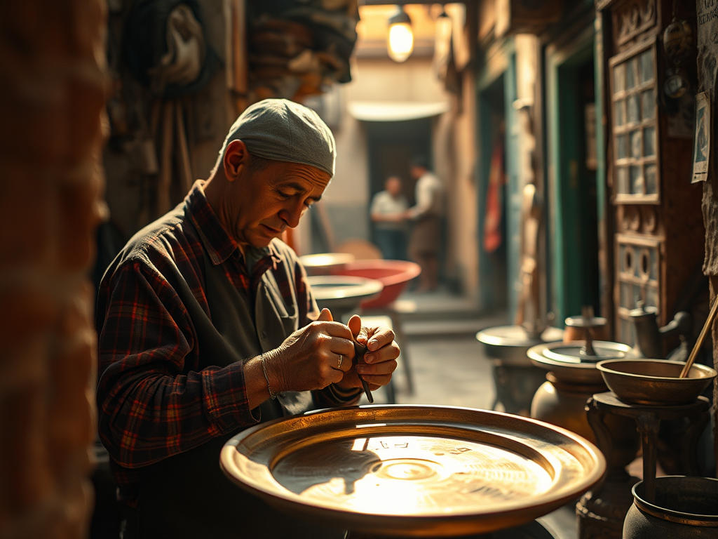 Personal Touch from Voyage JTravels: 
I recall my first morning in Fez, waking to the distant call to prayer echoing across the medina. Later, while navigating a particularly intricate alley, I stumbled upon a tiny workshop where a coppersmith was meticulously hand-hammering a tray. The rhythm of his work, unchanged for centuries, was mesmerizing. It’s these unscripted moments of connection to a living history that Voyage JTravels aims to weave into your journey. voyagejtravels.blog