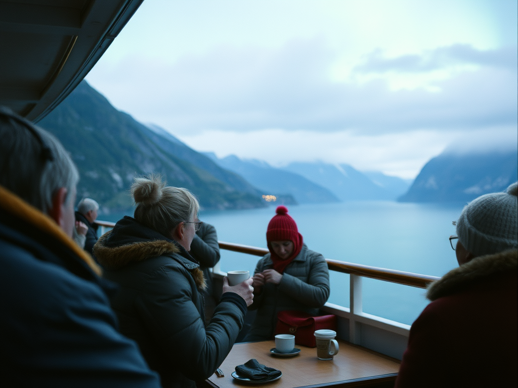 Why This Specific Voyage is a Tale Worth Telling ✨

For those of you, my esteemed clients, with an appreciation for natural grandeur and authentic cultural encounters, the Norwegian Coastal Voyage offers an experience unlike any other. It’s a journey that gracefully balances breathtaking landscapes with genuine local interaction. These ships are not just for tourists; they deliver mail, cargo, and connect remote communities, meaning you're part of a living tradition.

I recall a particular client, a couple celebrating their 40th anniversary, who embarked on this voyage. They'd done big-ship cruises before, but they told me, "Voyage JTravels, this was different. Waking up each morning to a new, impossibly beautiful fjord, sharing a coffee with locals heading to the next town, and then witnessing the Northern Lights dance above us… it felt real." That's the essence of this Tuesday Tale.