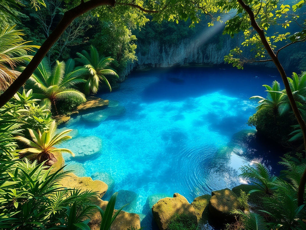 Blue Hole Bliss: Nature's Swimming Pools 💙

Vanuatu boasts more freshwater blue holes than anywhere else on Earth7, and each one is a slice of paradise hidden within tropical jungle. These naturally occurring swimming holes feature crystal-clear water filtered through limestone, creating an intense blue glow that seems almost supernatural10. https://linktr.ee/jtravels7