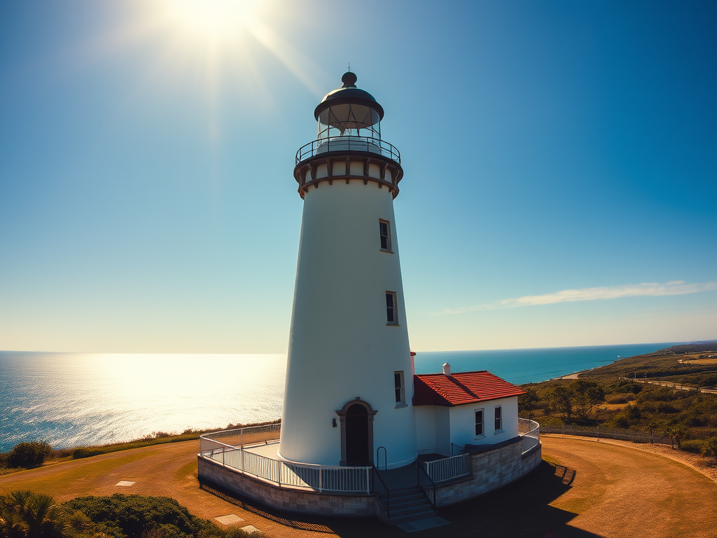 Climb the Iconic St. Simons Lighthouse
Built in 1872, this working lighthouse offers panoramic views of the Atlantic and a fascinating museum chronicling the island’s maritime past. Climb the 129 steps for an unbeatable photo op and a sense of accomplishment