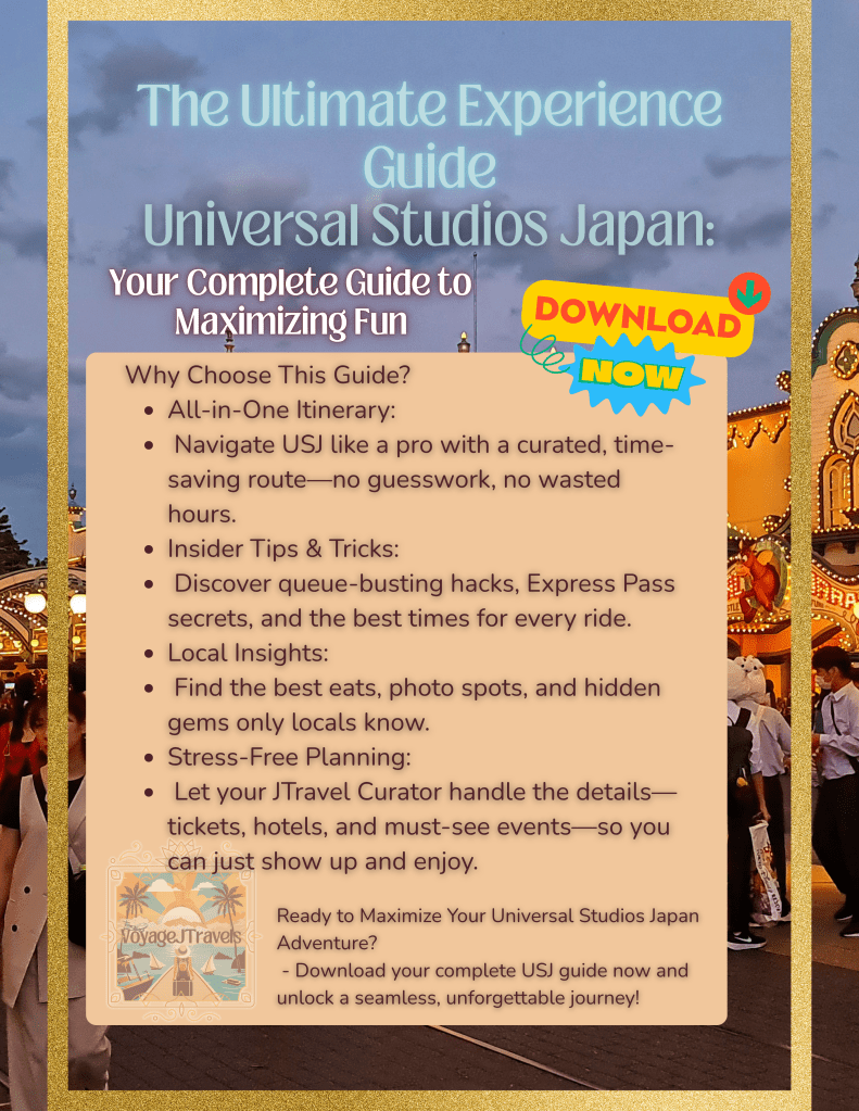 the ultimate guide experience your complete guide to maximize fun at USJ https://linktr.ee/jtravels7