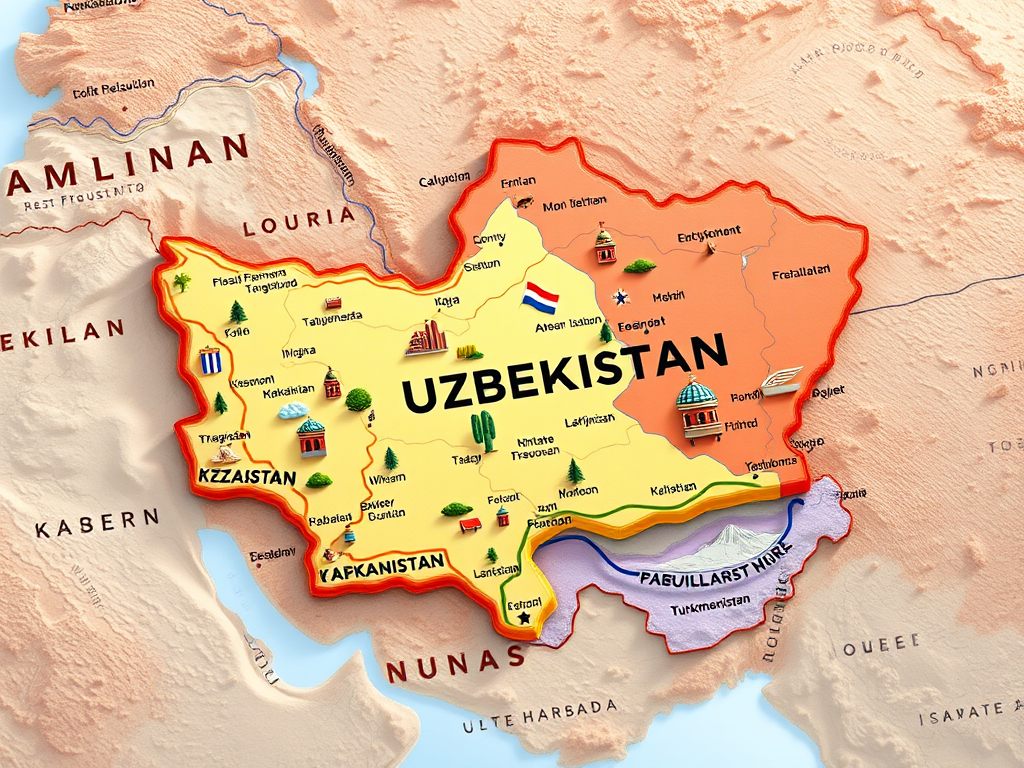 Fun Fact: The Double-Landlocked Wonder 🌍

Here's a fascinating tidbit: Uzbekistan is one of only two doubly-landlocked countries in the world, meaning you must cross at least two borders to reach an ocean29. All of its neighbors—Kazakhstan, Kyrgyzstan, Tajikistan, Afghanistan, and Turkmenistan—are also landlocked29. This geographical uniqueness has contributed to the country's distinctive cultural development and its historical role as a central hub of overland trade routes. https://linktr.ee/jtravels7