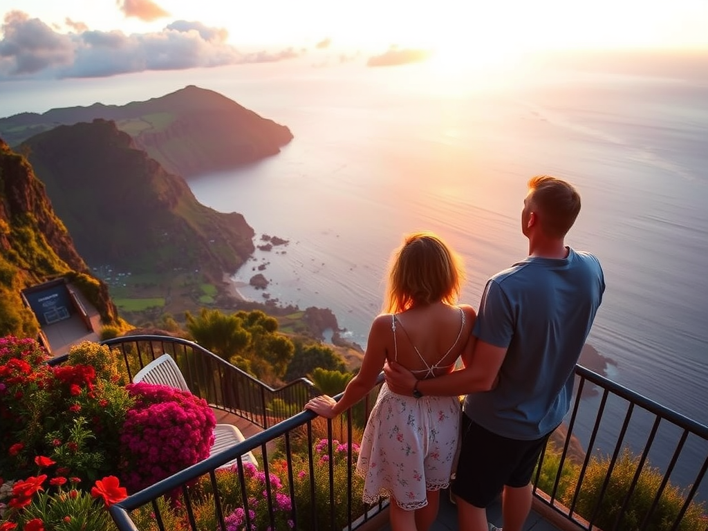 Friday Feels: Ignite the Spark in Madeira – Europe’s Floating Garden of Romance 🌺✨