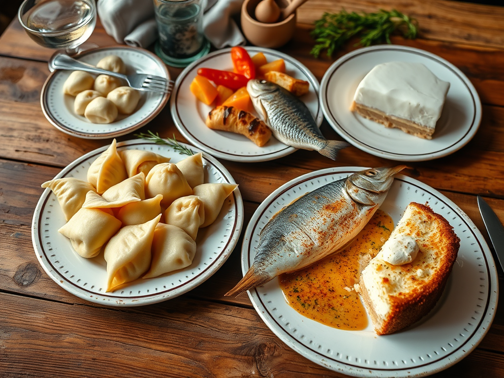 Indulge in Polish Cuisine: Savor pierogi (stuffed dumplings), fresh Baltic fish, and sernik (Polish cheesecake) at local eateries—perfect for a romantic dinner or a casual lunch1. https://linktr.ee/jtravels7