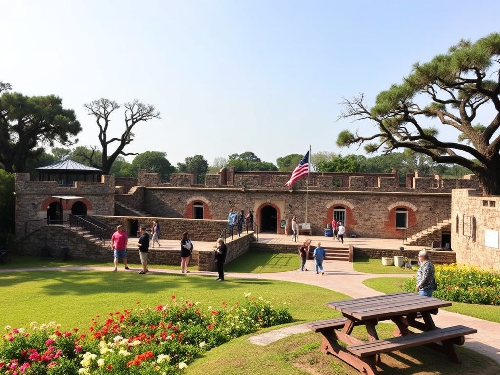Step Back in Time at Fort Frederica National Monument
Wander the ruins of this 18th-century British fort, where costumed interpreters and interactive exhibits bring colonial history to life. The grounds—dotted with wildflowers and shaded by mossy oaks—are perfect for contemplative strolls and family picnics voyagejtravels.blog