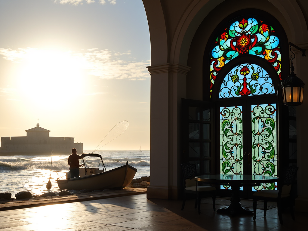 Two springs ago I stepped into the shadow of the Castillo at dawn, my notebook already misted with Atlantic spray. A fisherman hummed a Sevillana while casting silver mullet—proof that Andalucía’s heartbeat never left these shores. Later, inside Flagler College’s Tiffany-stained ballroom, I watched morning light ignite 79 stained-glass panels—each a kaleidoscope of Moorish patterns3536. The moment stitched itself into memory: Spain alive, yet wonderfully American. That’s the alchemy I craft for every client—curated stays in 1880s gilded hotels, private tapas masterclasses, even “desk with a view” setups that turn deadlines into daydreams. Let a JTravel Curator orchestrate your own chapter in this living storybook. 