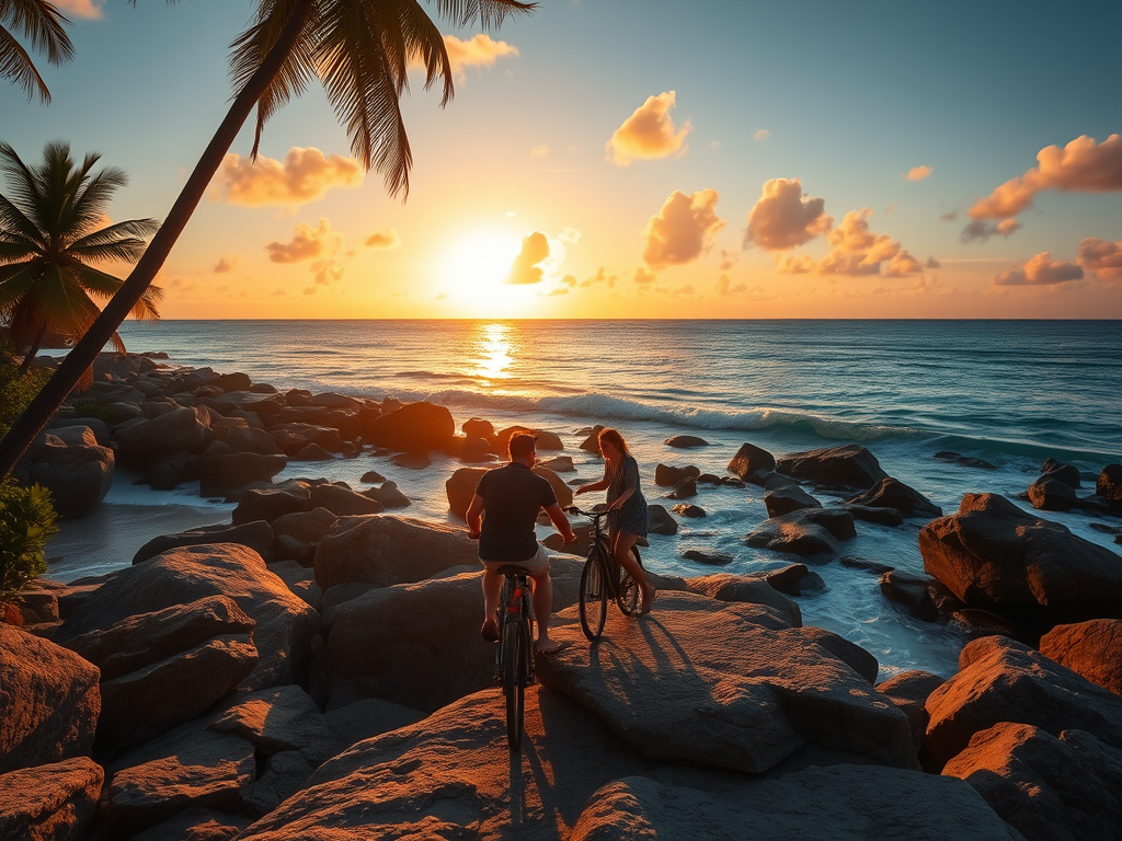 Captivating Coral Kisses: Friday Feels in La Digue, Seychelles 🌅💞