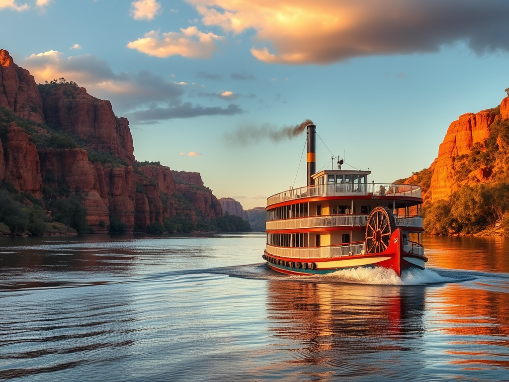 Tuesday Tales: Navigate Australia’s Liquid Highway – An Authentic Paddlewheeler Adventure Along the Murray River 🚢
