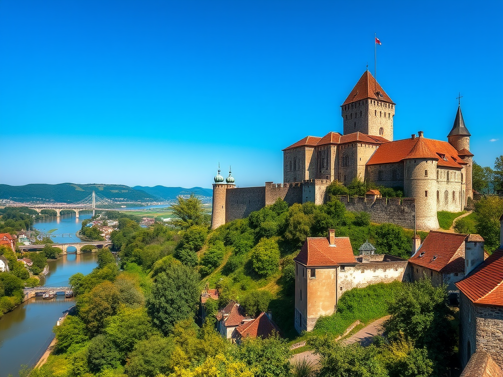 Marksburg Castle stands as the Rhine's crown jewel—the only hilltop fortress never destroyed, perched 557 feet above Braubach8. This 12th-century Romanesque masterpiece houses the German Castles Association headquarters and Europe's largest castle library with over 12,000 volumes8. Visitors can explore the Great Battery with cannons pointing toward the Rhine, medieval torture chambers, and St. Mark's chapel adorned with stunning paintings8. https://linktr.ee/jtravels7