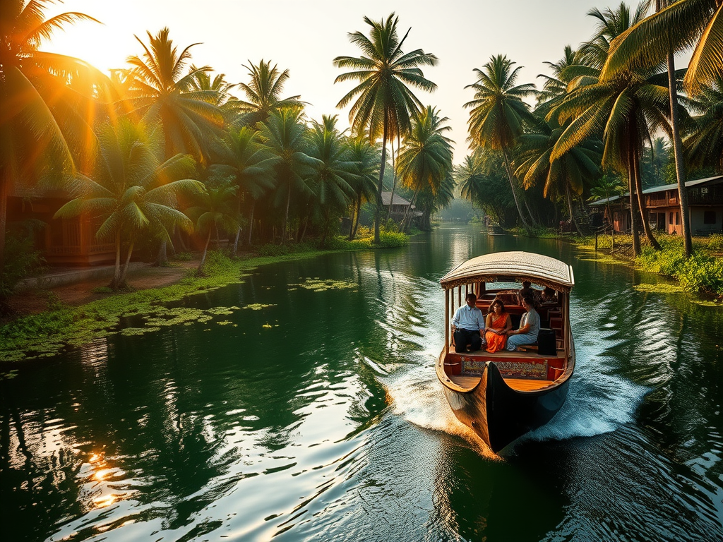 Tuesday Tales: Traverse Serenity – Kerala’s Enchanting Backwaters Reveal Nature’s Most Intimate Canvas&nbsp;🌿