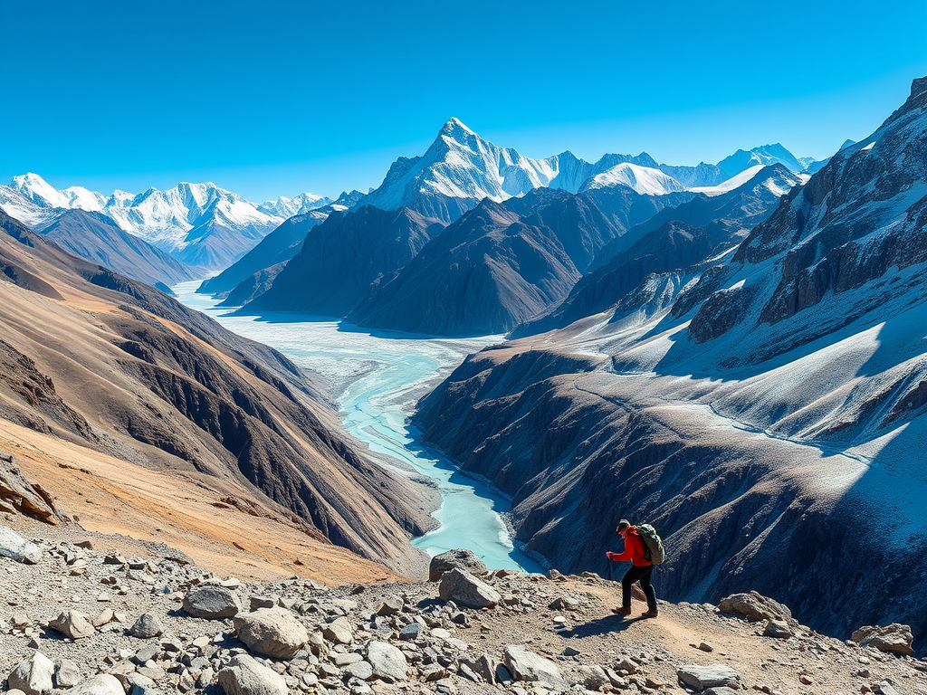 Adventures That Redefine Your Limits š
High-Altitude Trekking: Walking Among the Gods
Ladakh's trekking opportunities span from gentle valley walks to expedition-level challenges crossing multiple 17,000+ foot passes. TheĀ classic Markha Valley trekĀ offers a perfect introduction, winding through remote villages where centuries-old lifestyles continue unchanged. Village-to-village homestays provide authentic cultural exchanges while eliminating heavy pack requirements.lonelyplanet
For extreme adventurers, theĀ Chadar Trek represents ultimate high-altitude challenges, following the frozen Zanskar River through towering gorges during winter months. This expedition demands exceptional fitness and cold-weather expertise but rewards participants with surreal ice formations and complete wilderness solitude.stayadventurous
TheĀ Rumtse-Korzok route through ChangthangĀ features six passes exceeding 16,500 feet, leading to pristine Tso Moriri Lake where nomadic Changpa people maintain traditional lifestyles with yak and pashmina goat herds.lonelyplanet
