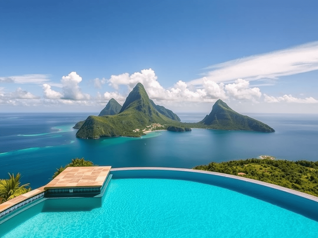 Monday Muse: St. Lucia’s Sky-High Sanctuary Redefines Caribbean Romance&nbsp;🌴✨