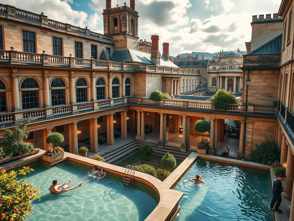 Indulge in Friday Art and Spa Reverie: Bath, England