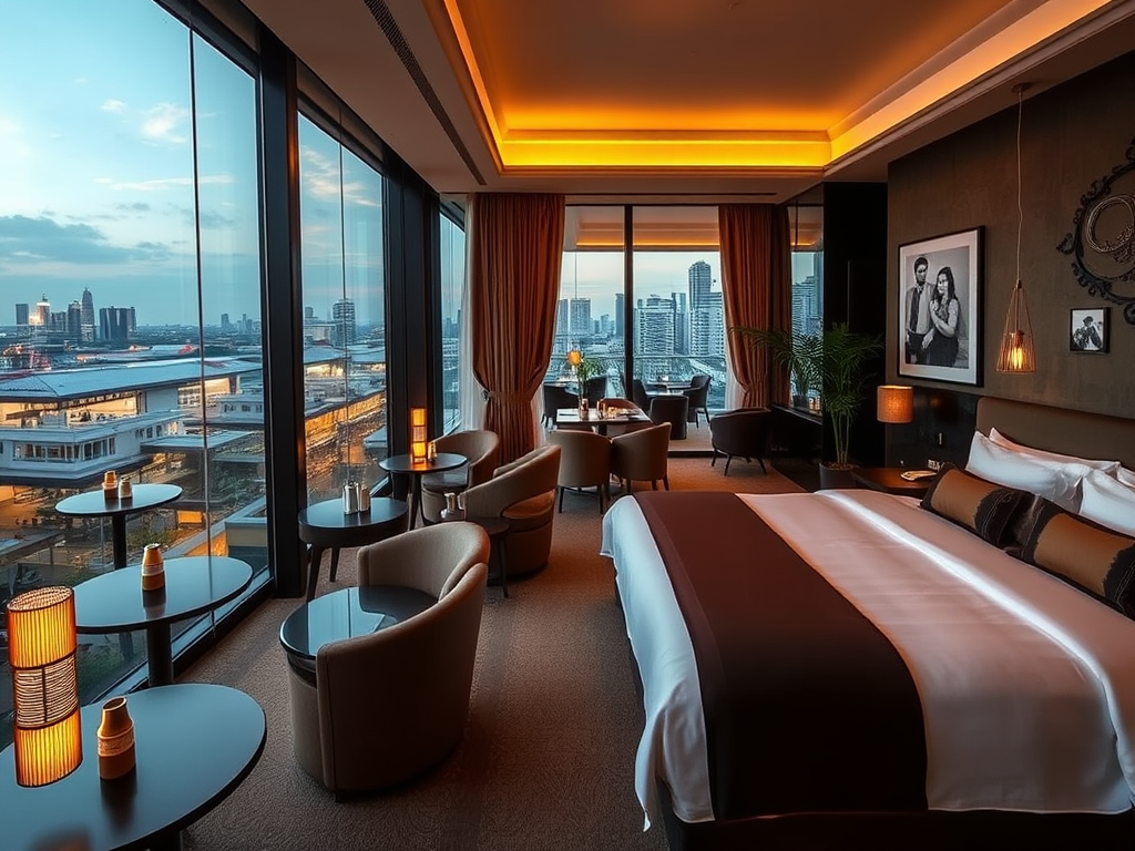 Hotel Once Bangkok: Romance in Boutique Elegance

For your 4 nights in Bangkok, Hotel Once Bangkok becomes your intimate urban sanctuary.​

This is not a massive corporate hotel—it's a boutique property with only 41 rooms, each thoughtfully designed with vintage character mixed with modern luxury. The concept? "Live a one-of-a-kind, pleasurable experience at this hotel—at least ONCE in a lifetime".​

Guest reviews consistently praise:

Spacious, immaculate rooms with premium linens and contemporary design​

River views and an intimate rooftop bar perfect for sunset cocktails​

Staff who genuinely care—not just polite, but actually invested in your experience​

Convenient location near ASIATIQUE night market, temples, and pier access​

Exceptional value—luxury feels accessible​

The rooftop becomes your evening ritual—a quiet retreat where you can toast to each moment of your adventure.​