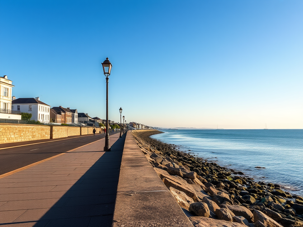 Salthill Promenade and Galway Bay