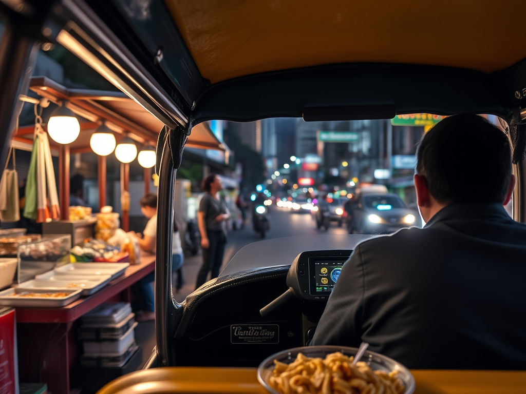 you're perched in an open-air tuk-tuk as the city lights begin to twinkle. Your knowledgeable guide navigates you to hidden vendor stalls that tourists rarely find—places where locals queue for pad thai at 11 PM, where vendors have perfected their craft over decades, where every bite tells a story.​