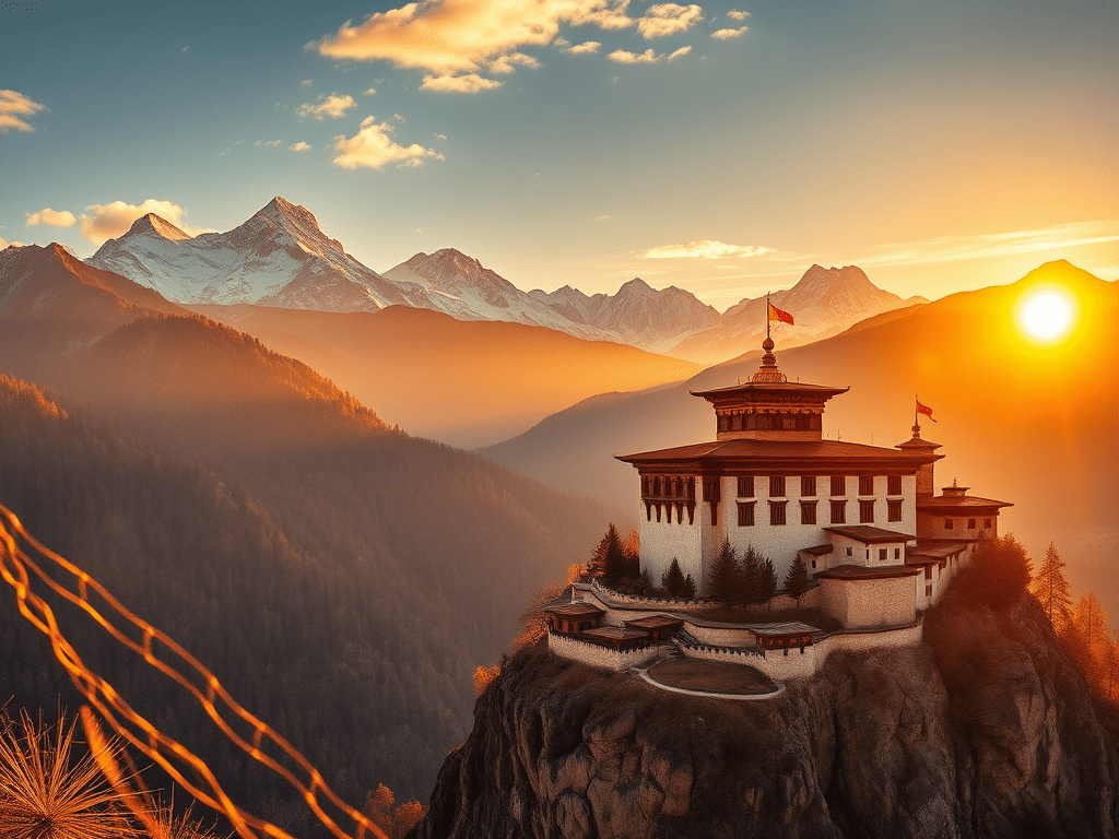 Tuesday Tales: Bhutan’s Sacred Majesty — Where Happiness Reigns and Mountains Touch Heaven&nbsp;🏔️✨