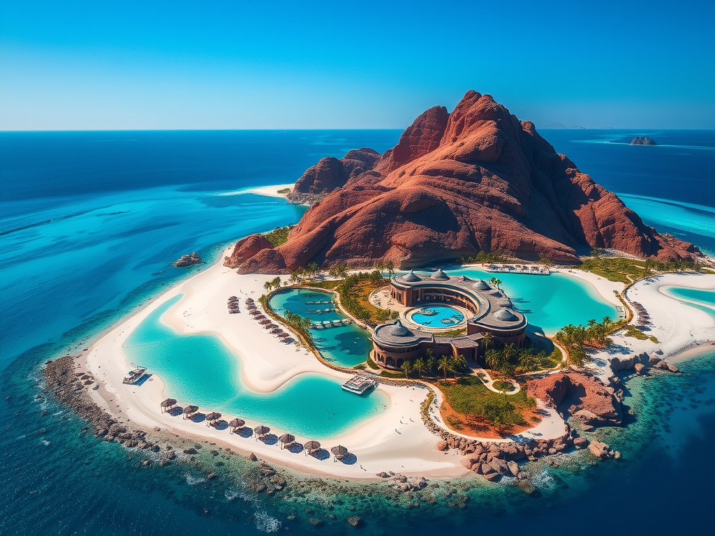 Unveiling Shura Island’s Serenity: Red Sea Luxury Reimagined 🌊✨